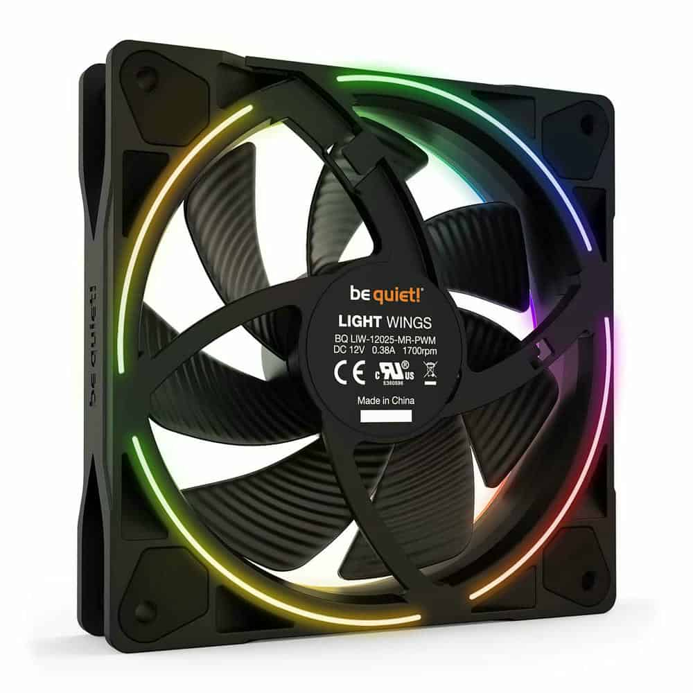 (image for) be quiet! Light Wings 120mm ARGB PWM Case Fan